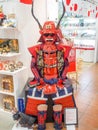 Replica of Sanada Yukimura armor on sale in Odaiba, Tokyo, Japan